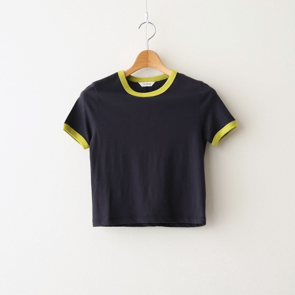 Compact Ringer Tee #NVY [12610610] - ciacura 三重県四日市市の