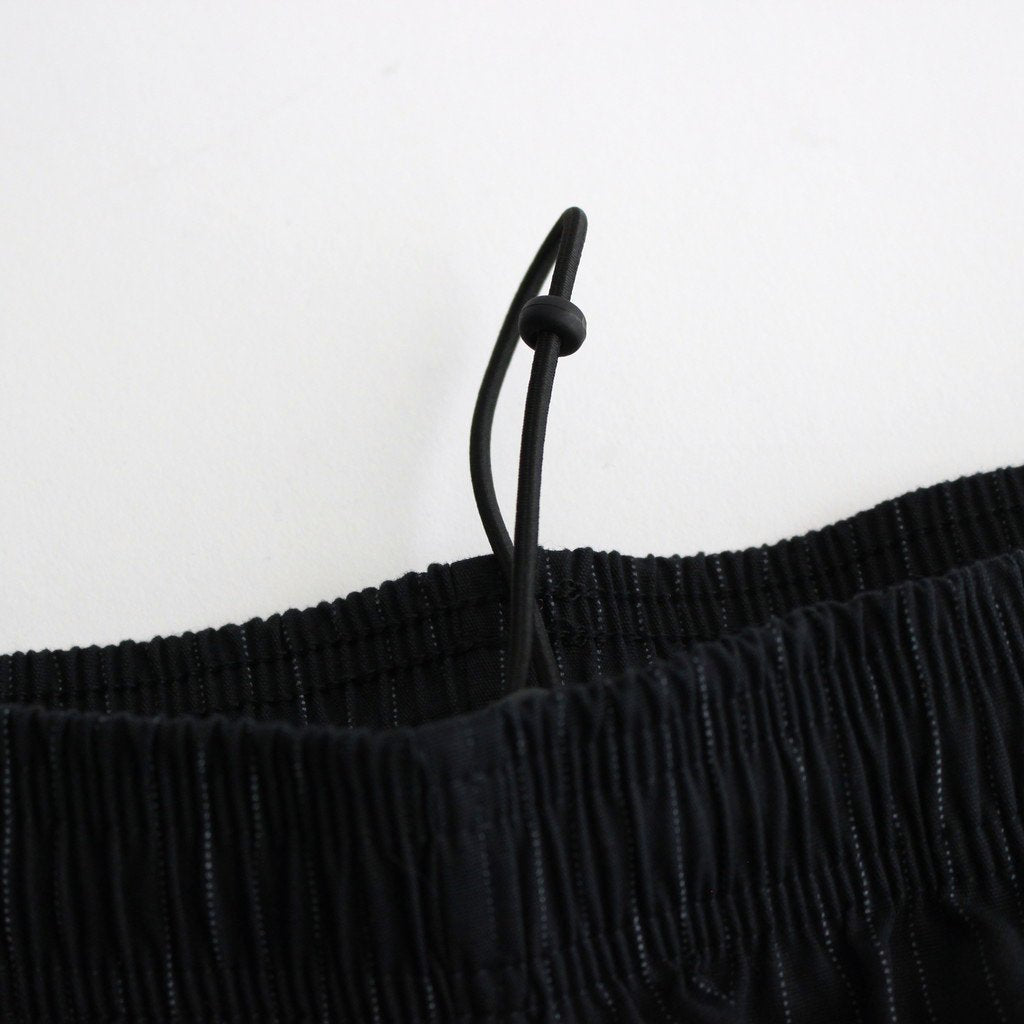 CORPORATE EASY PANTS #BLACK STRIPE [FSC241-40083B]