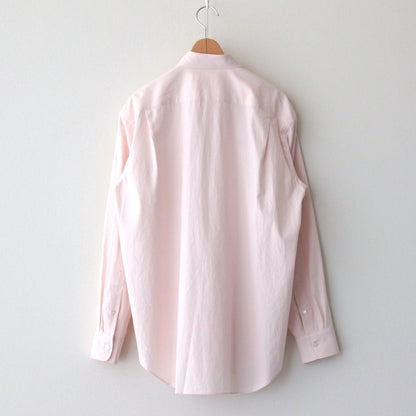 WASHED FINX TWILL SHIRT #LIGHT PINK [A23AS03TN]