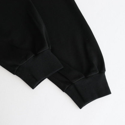 LUSTER PLAITING L/S TEE #BLACK [A00SP01GT]