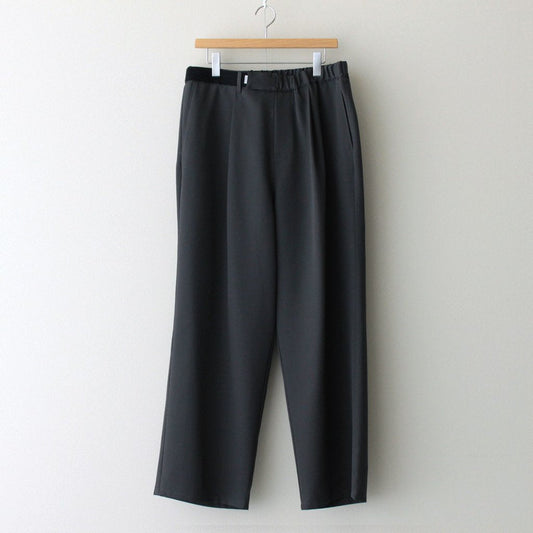 Scale Off Wool Wide Chef Pants #C.GRAY [GM241-40173B]