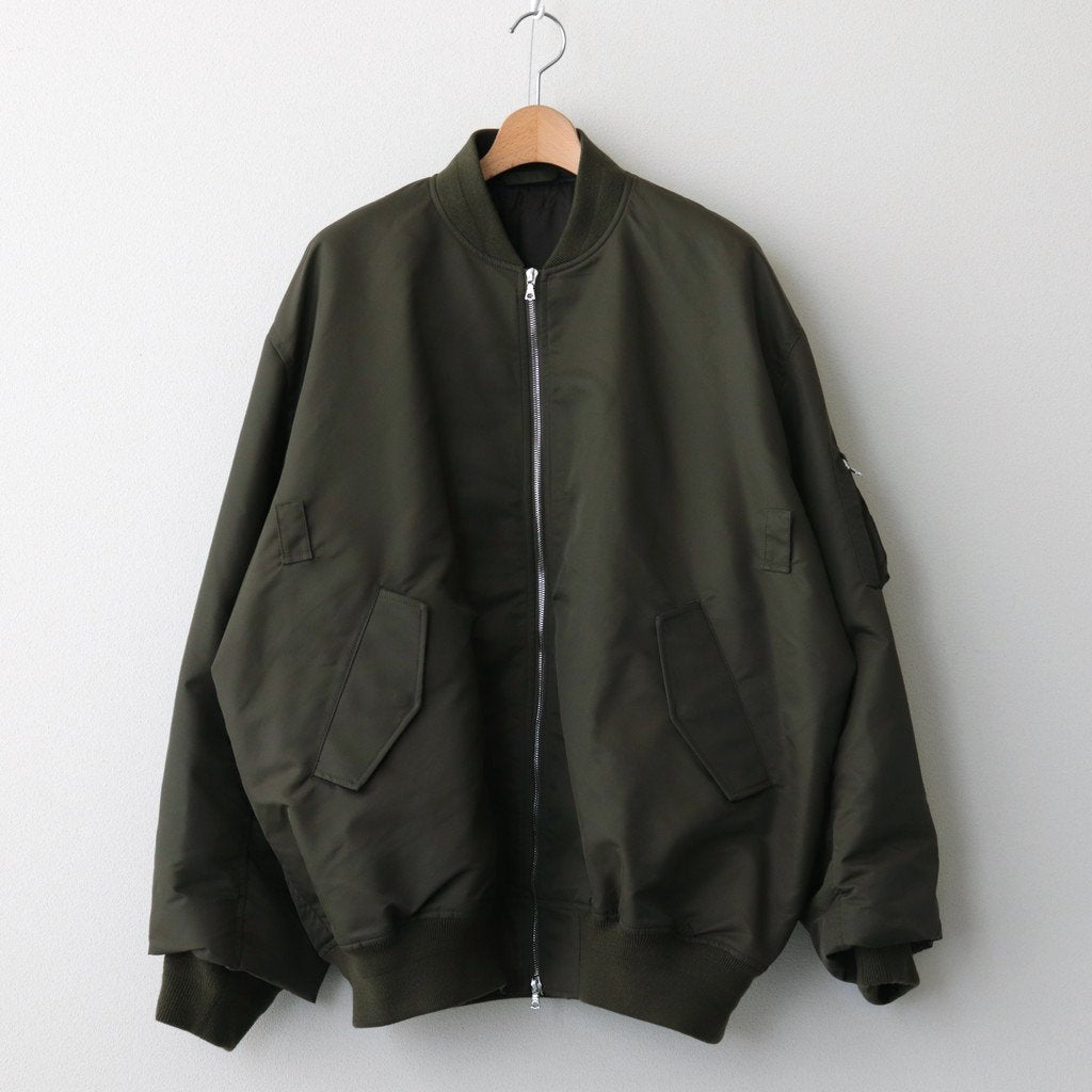 OVERSIZED FLIGHT JACKET #MILITARY KHAKI [ST.627] – ciacura