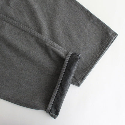 Colorfast Denim Two Tuck Pants #GRAY [GU241-40217B]