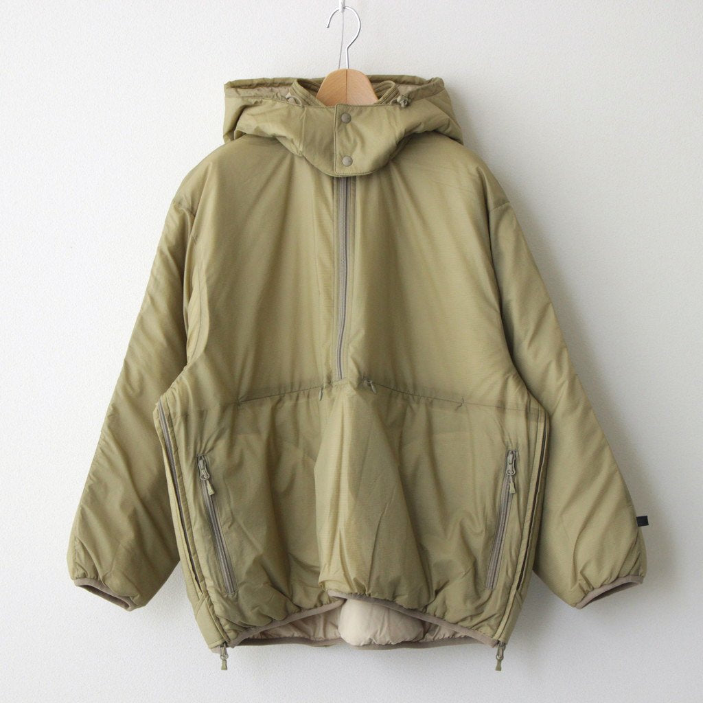 W's TECH REVERSIBLE PULLOVER PUFF JACKET #BEIGE [BJ-22023WL] – ciacura