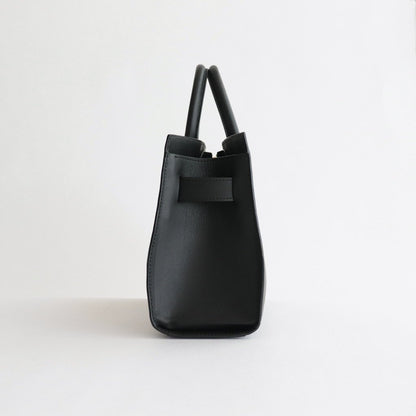 door catch mini hand bag #BLACK [B01XBG-59]