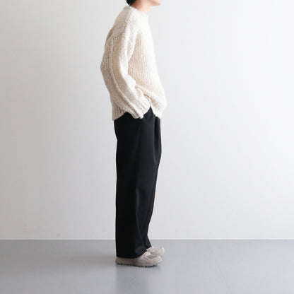 MOHAIR WOOL LOOSE KNIT LS #OFF [ST.714]