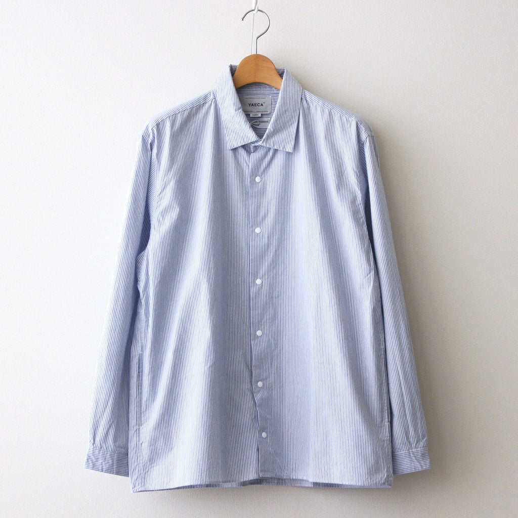 COMFORT SHIRT RELAX SQUARE #blue st [14119] – ciacura