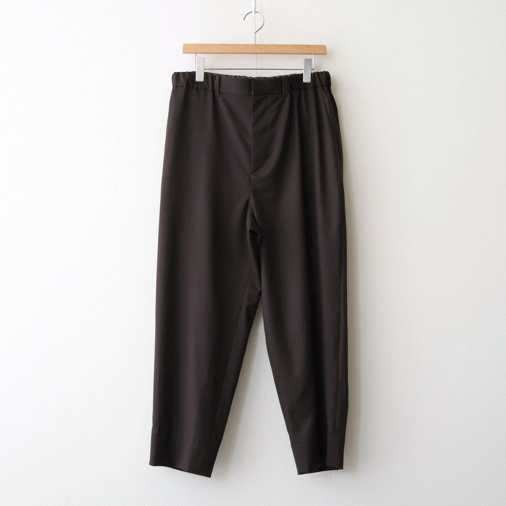 よそいきイージースラックス #DARK BROWN [D126-P112] - ciacura 三重
