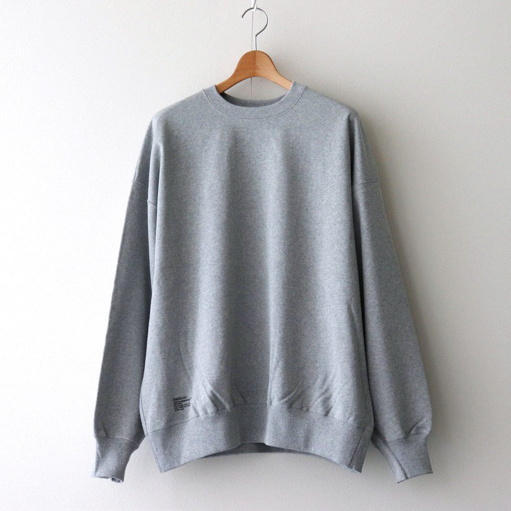 LIGHT OZ CREW NECK SWEAT #H.GRAY [FSC251-70160B] – ciacura