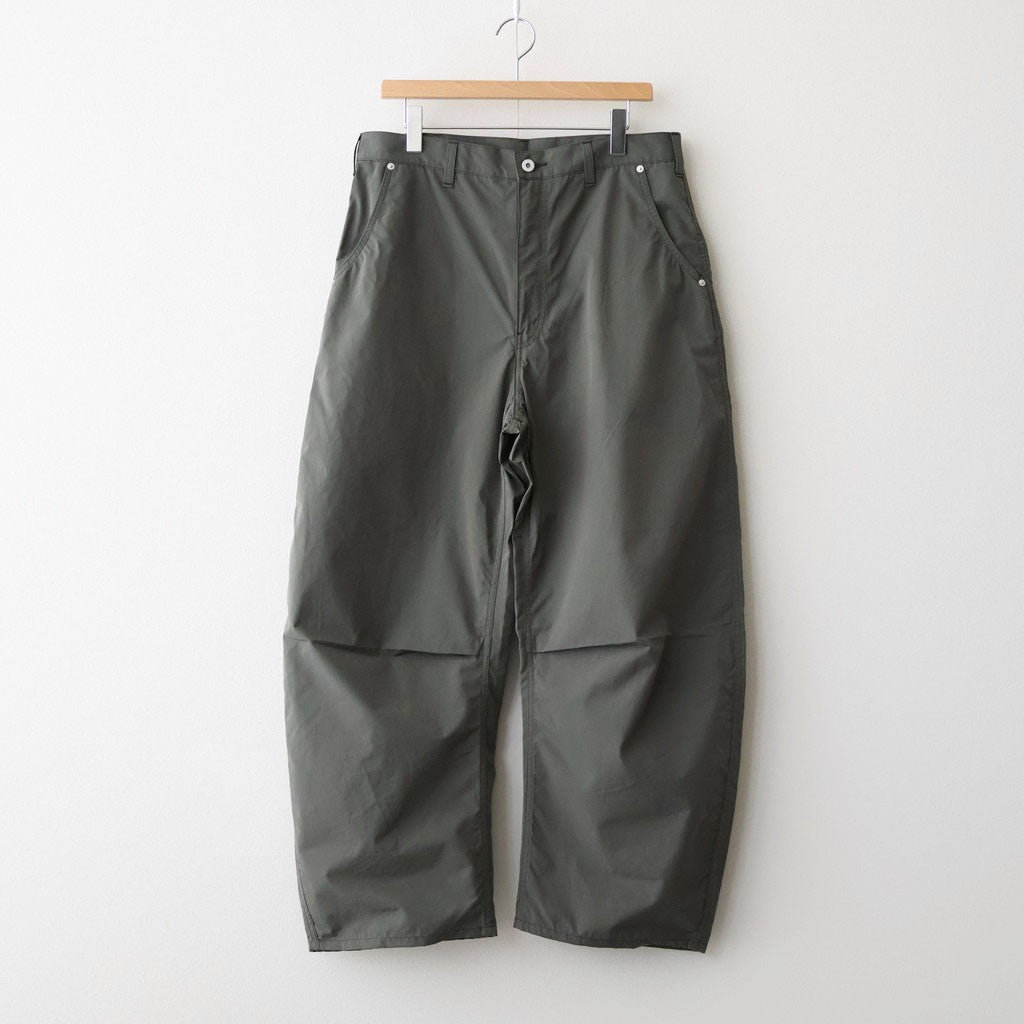 パンツ XQST PUSH P XQSTPUSHP 綿ポプリン ワイドパンツ #KHAKI [HQ-P026-051] - ciacura 三重県