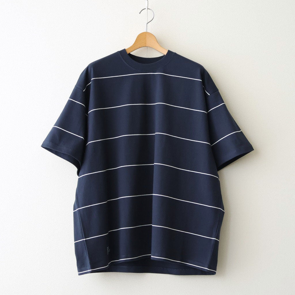 PIN BORDER S/S TEE #NAVY×WHITE [FSC261-70262] - ciacura 三重県