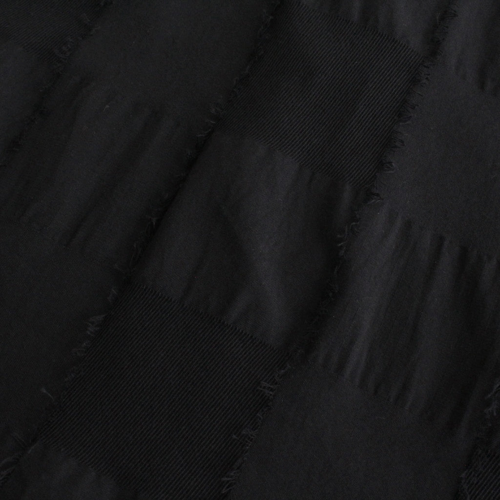 BLOCK-JACQUARD BAKER PANTS #BLACK [YK24SS0615P]