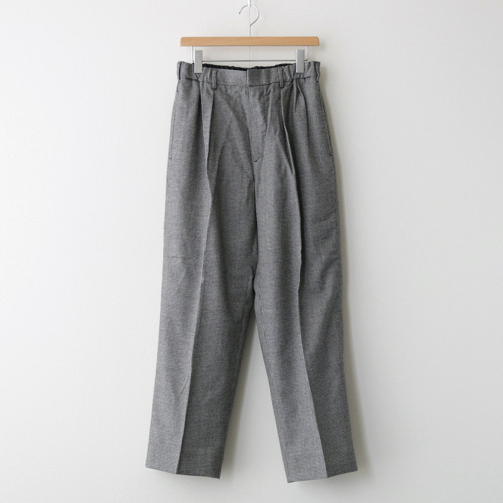 Saxony Flannel Trousers #CHECK [TP233-40033] – ciacura