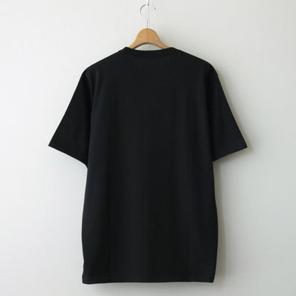 LUSTER PLAITING TEE #BLACK [A00SP02GT]