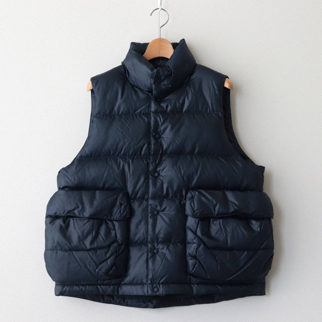 W's TECH BACKPACKER DOWN VEST #D.NAVY [BW-24023WL] – ciacura