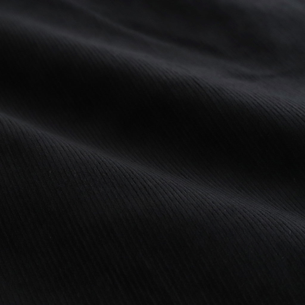 Corduroy Tuck Trousers #BLACK [TP233-40031]