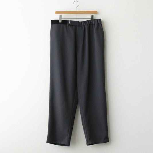 Scale Off Wool Wide Tapered Chef Pants #C.GRAY [GM241-40174B]