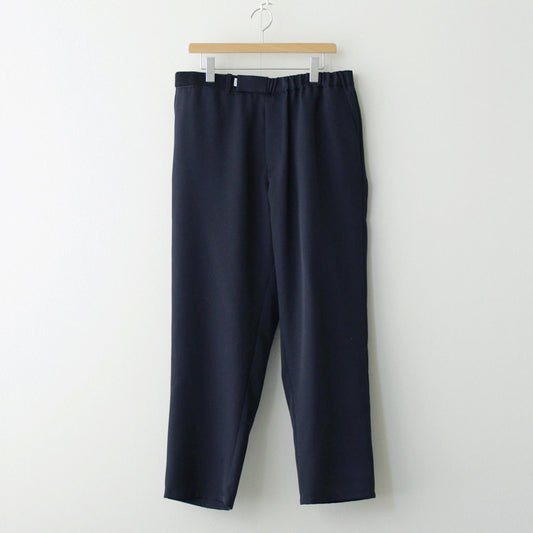 Scale Off Wool Wide Tapered Chef Pants #NAVY [GM241-40174B]