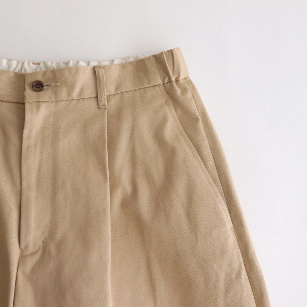 Westpoint Chino Wide Tapered Trousers #BEIGE [GM241-40070B]