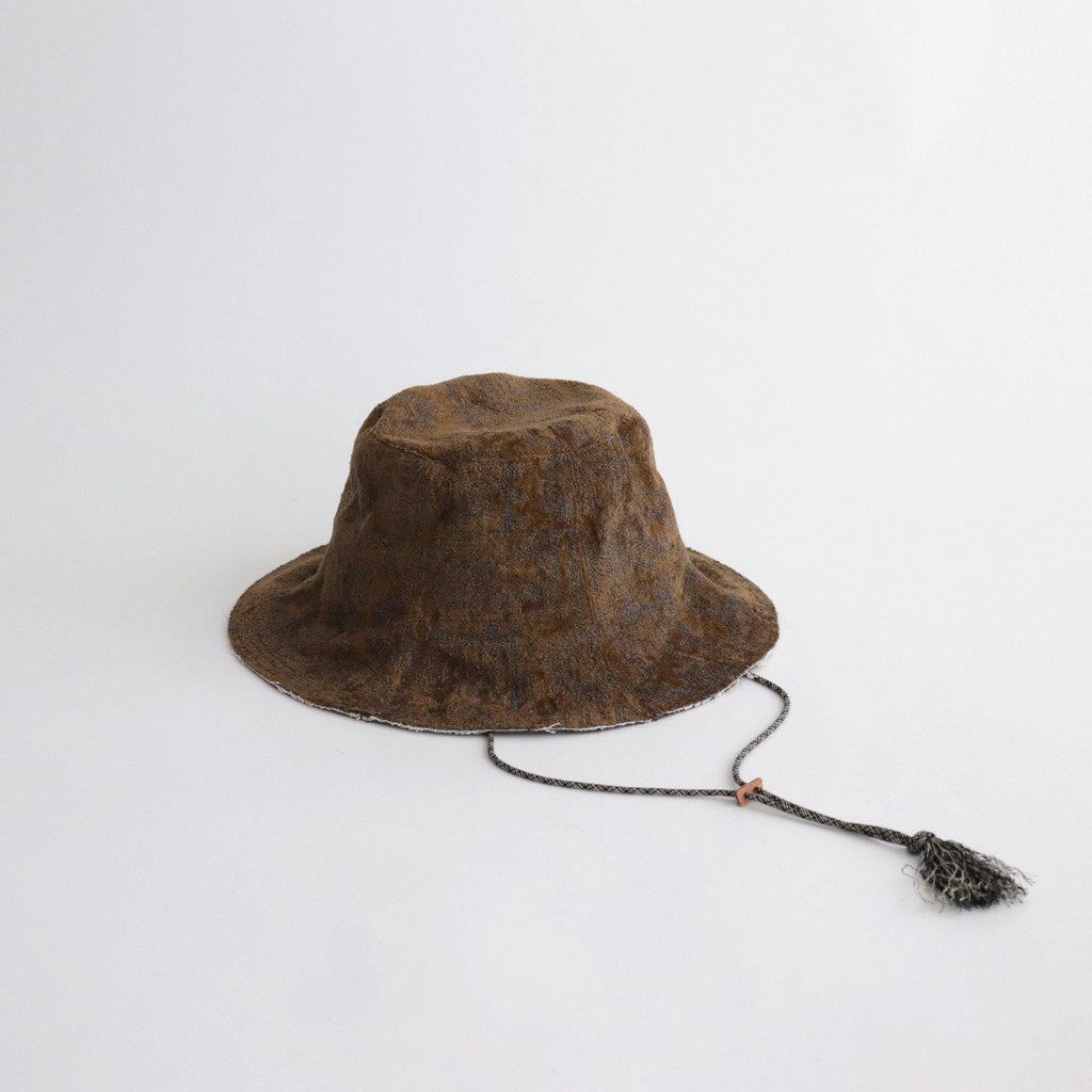Aristata Hat #Brown×Navy [N-1230] – ciacura