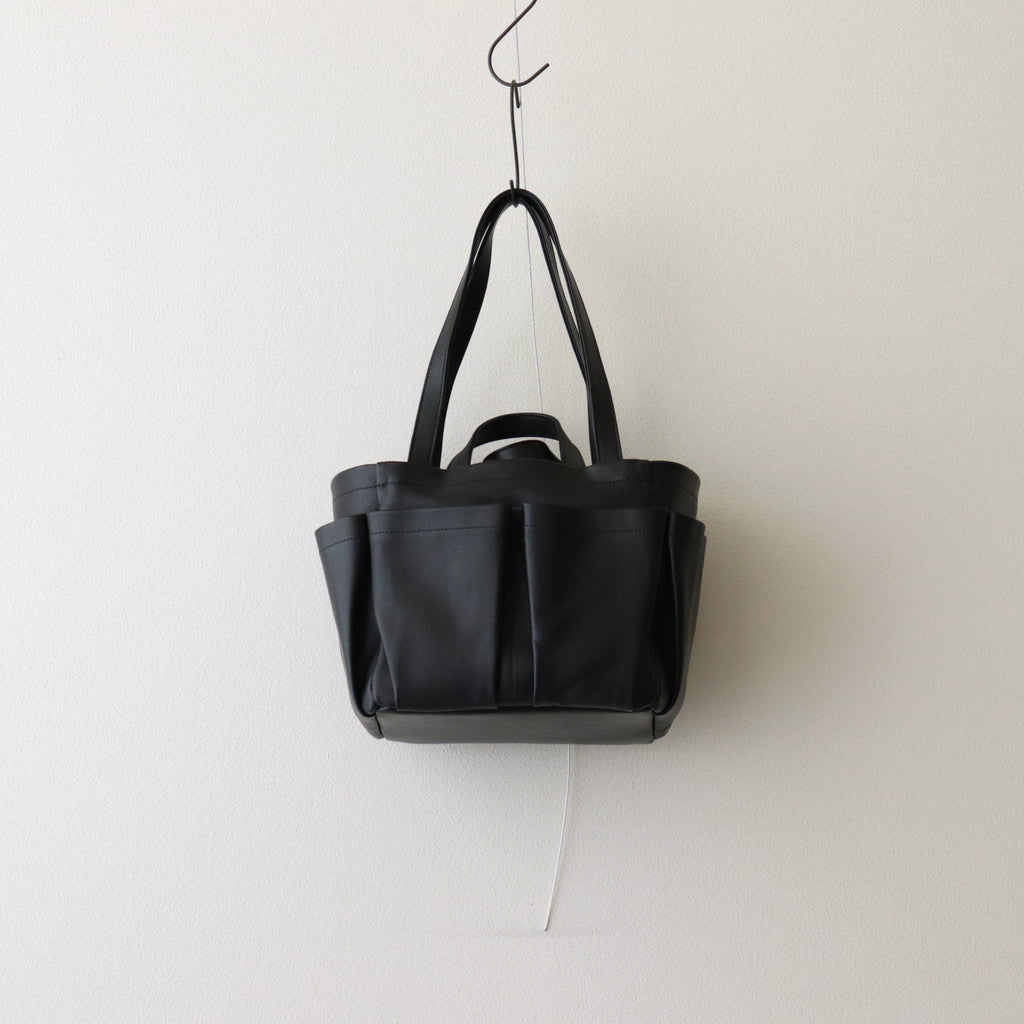 DOUBLE HANDLE TOTE：S #BLACK [LE45] – ciacura