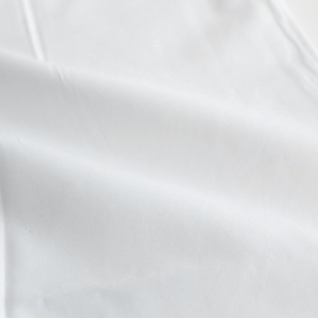 綿ブロード L/S シャツ #WHITE [HM-B102-051]