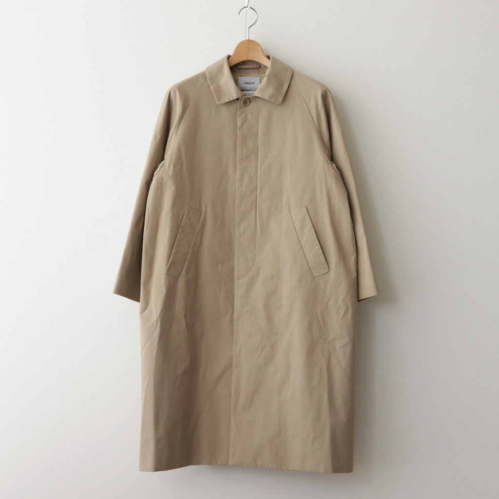 SOUTIEN COLLAR COAT STANDARD #khaki [63552] – ciacura