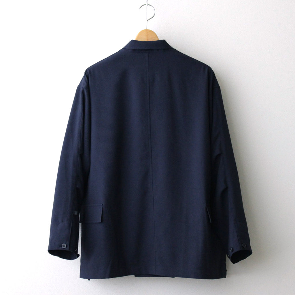 W's TECH DOUBLE-BREASTED JACKET #NAVY [BJ-57024L]