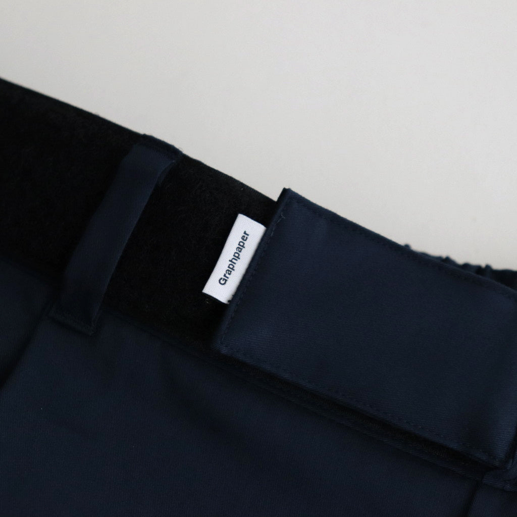 Solotex Twill Wide Chef Pants #NAVY [GM241-40295B]