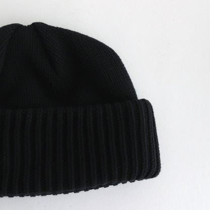 Knit Cap #Black [2203-018]