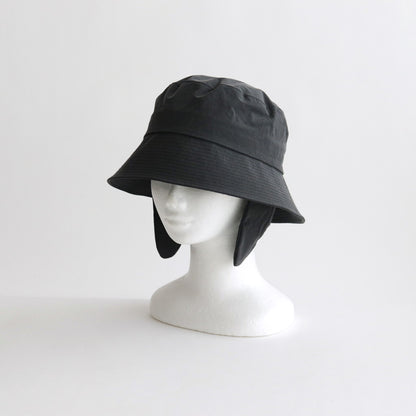 Elm Flap Hat #BLACK [N-1113]