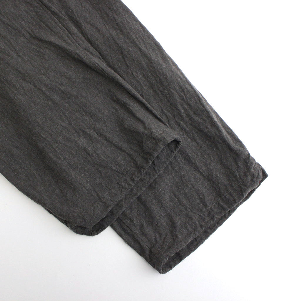 Linen Cupro Track Pants #GRAY [GM241-40237]