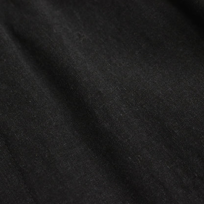 Linen Cupro Track Pants #BLACK [GM241-40237]