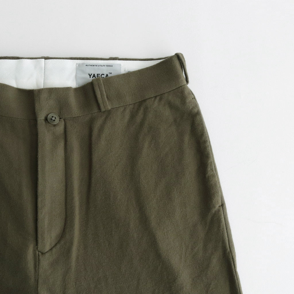 CHINO CLOTH PANTS STANDARD #olive [63657]