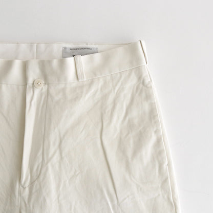 CHINO CLOTH PANTS STANDARD #off white [63656]