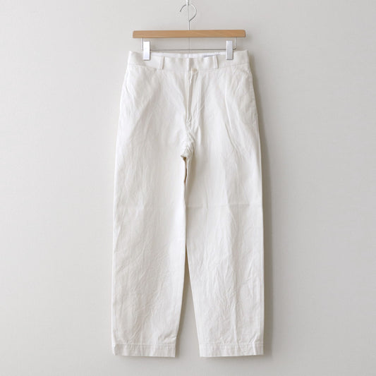 CHINO CLOTH PANTS STANDARD #off white [63656]