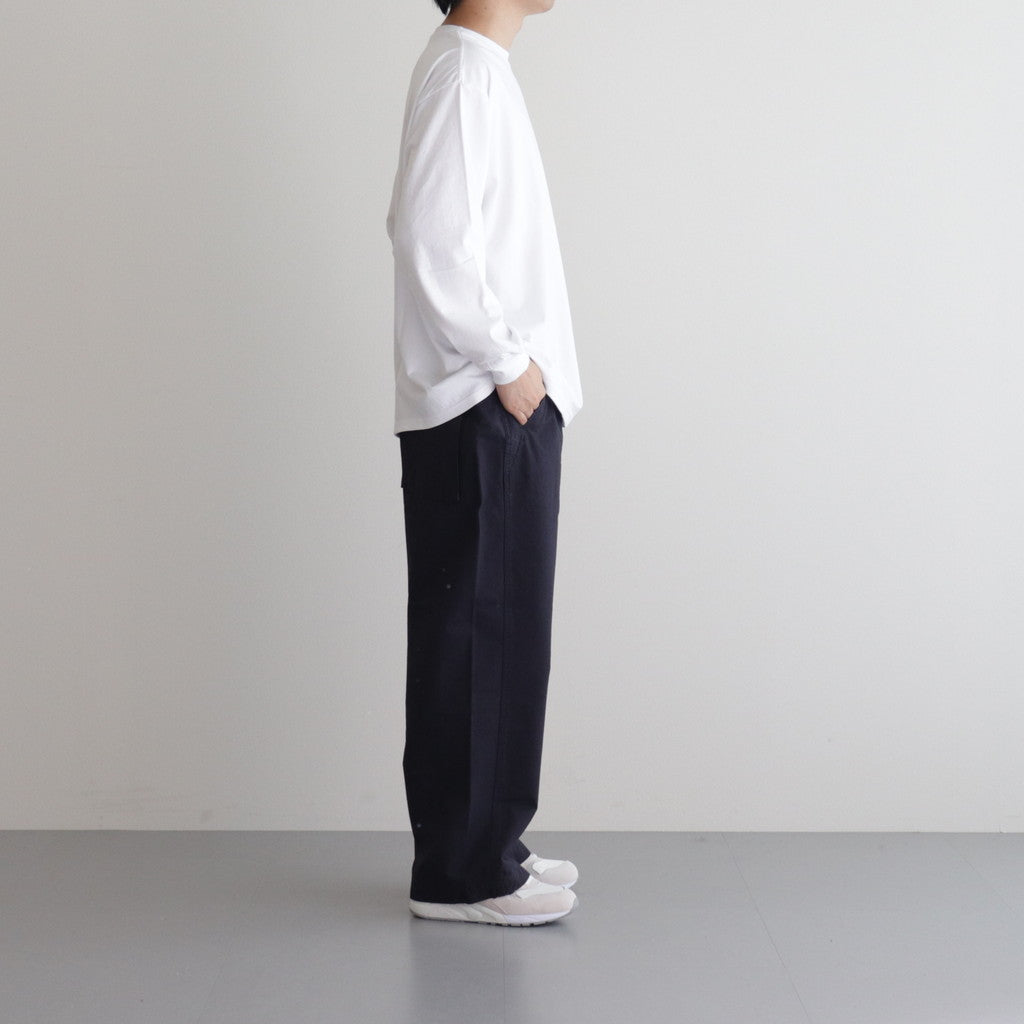 Cotton Ripstop Military Trousers #NAVY [TP233-40012]