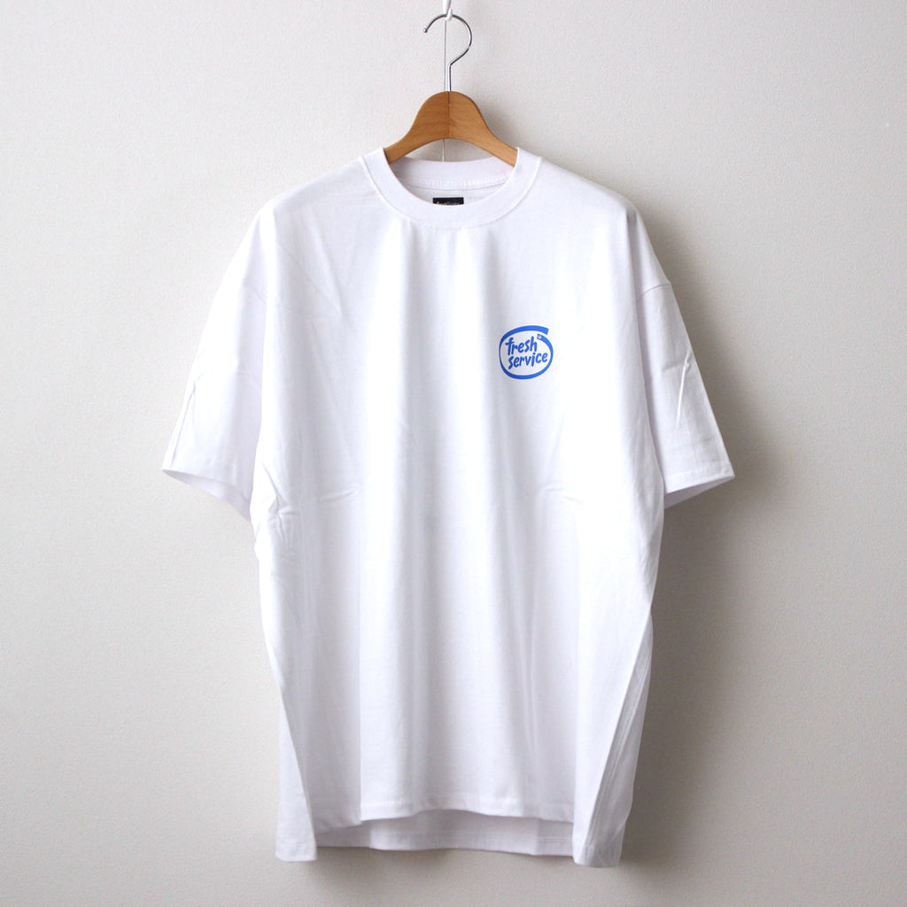 CORPORATE PRINTED S/S TEE - FS inside #BLUE [FSC241-70121] – ciacura