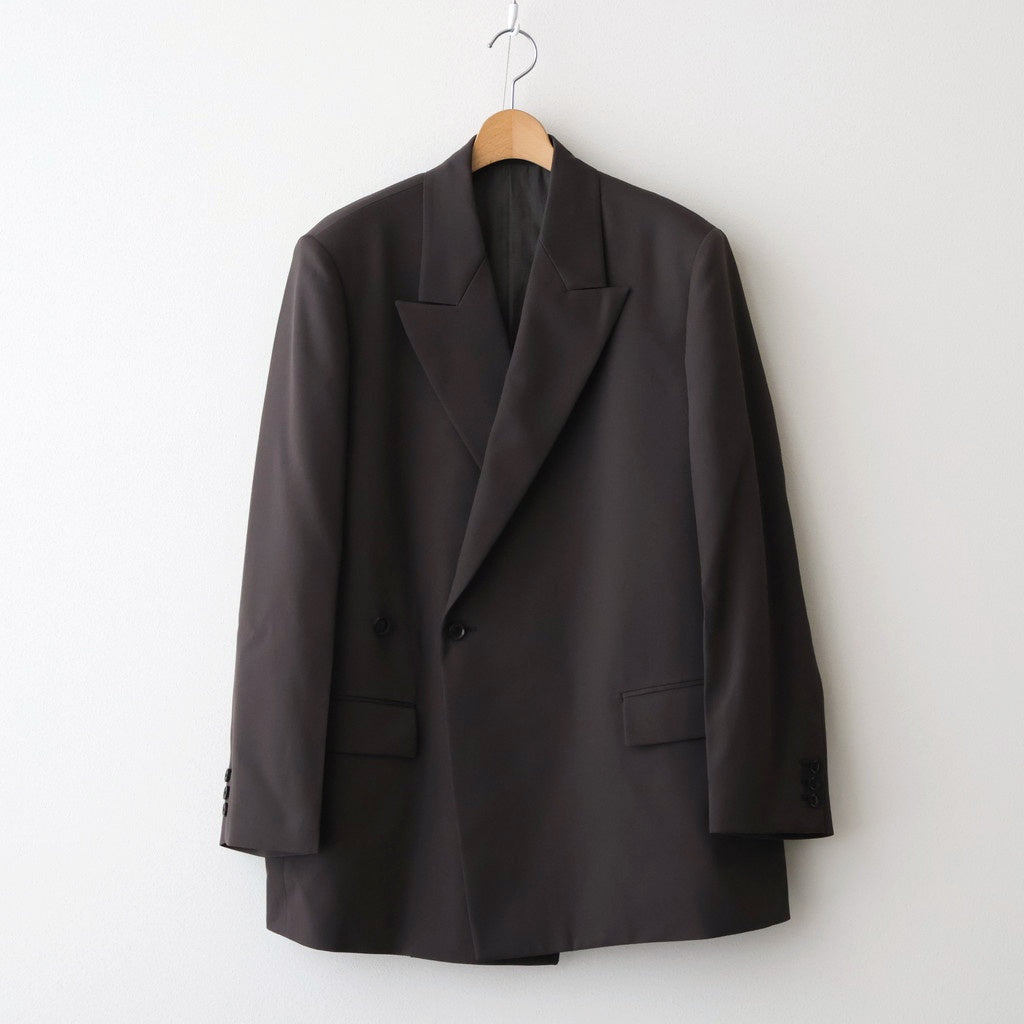 Double Breasted Jacket #BROWN [YK25FW01050J] - ciacura 三重県