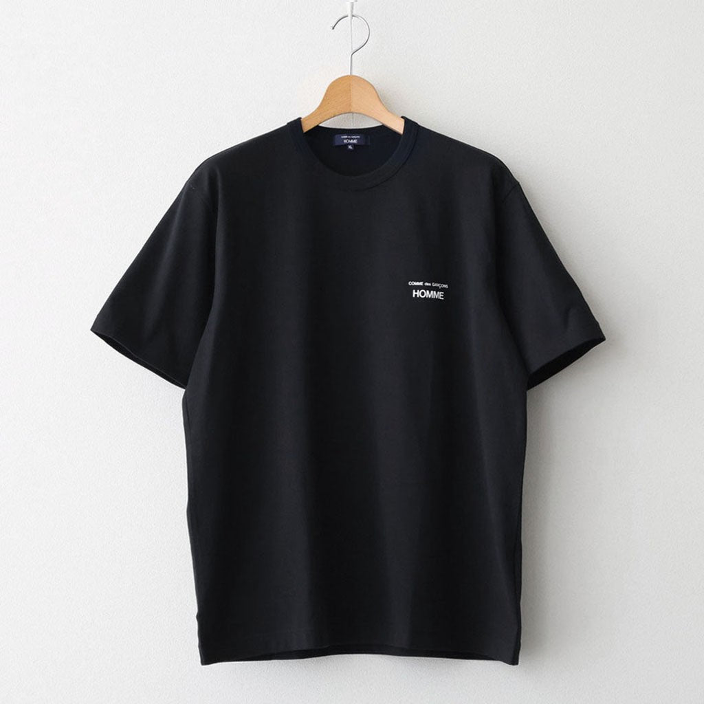 綿天竺 製品プリント S/S Tシャツ #BLACK [HQ-T101-051] - ciacura