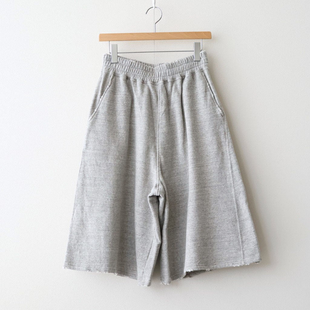 Sweat Half Pants #GREY [I26SS-BC9 A] - ciacura 三重県四日市市の