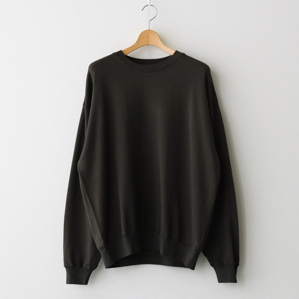 SUPER HIGH GAUGE SWEAT P/O #DARK BROWN [A25AP02CU] - ciacura 三重
