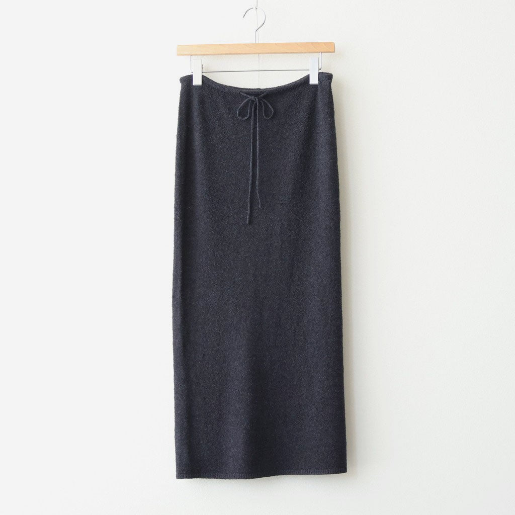 新品 38 グレー todayful Miniboucle Knit Skirt Miniboucle Knit Skirt #D/GRY [12610806] - ciacura 三重県四日市市の