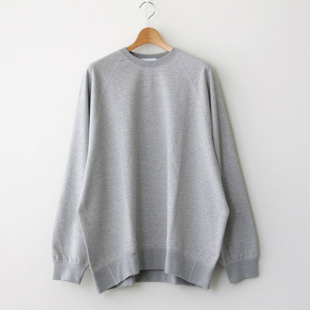 Ultra Compact Terry Crew Neck Sweater #H.GRAY [GM243-70142] – ciacura