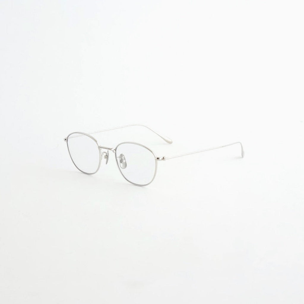 NOCHINO OPTICAL KOUGETSU #1 プラチナムシルバー KOUGETSU #1. PLUTINUM SILVER × CLEAR to D.GREY (調光) – NOCHINO