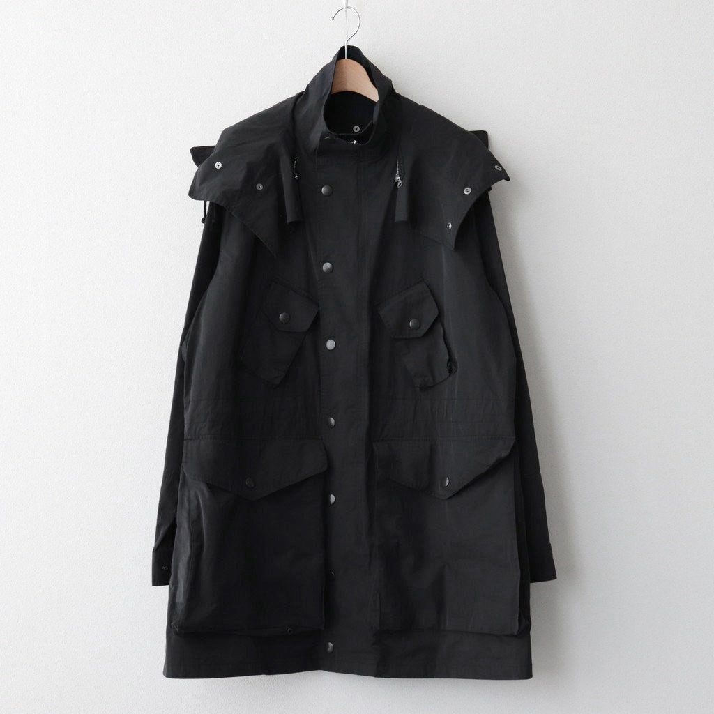 CANADIAN MILITARY PARKA #BLACK [YK23FW0530C] - ciacura 三重県