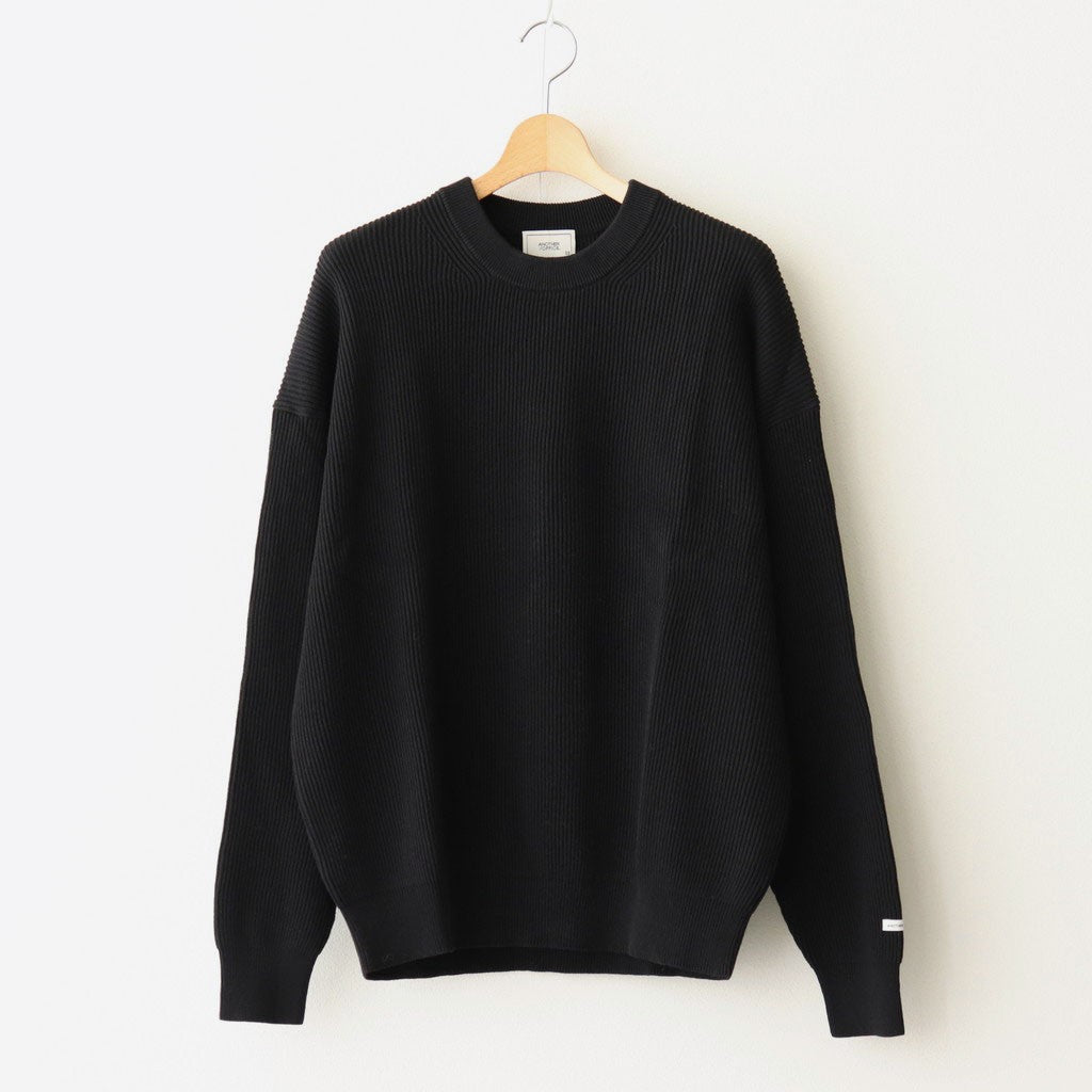 Ordinary Knit-Pullover #Black [AOEFKN004] – ciacura
