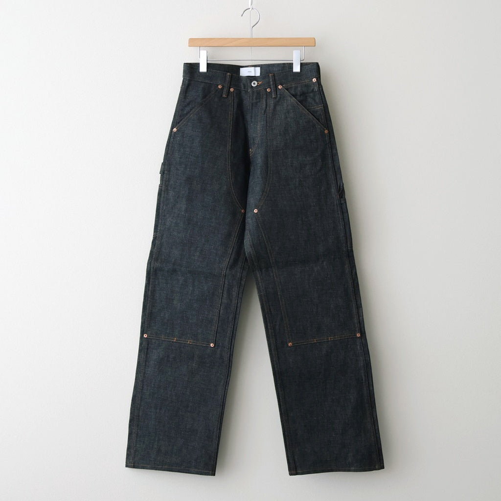 MODERN DENIM PANTS PAINTER #RIGID INDIGO [MODERN005] - ciacura