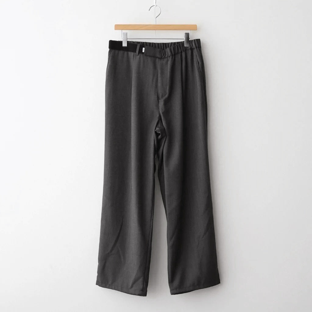 Melange Herringbone Stripe Chef Track Pants #GRAY [GM253-40335