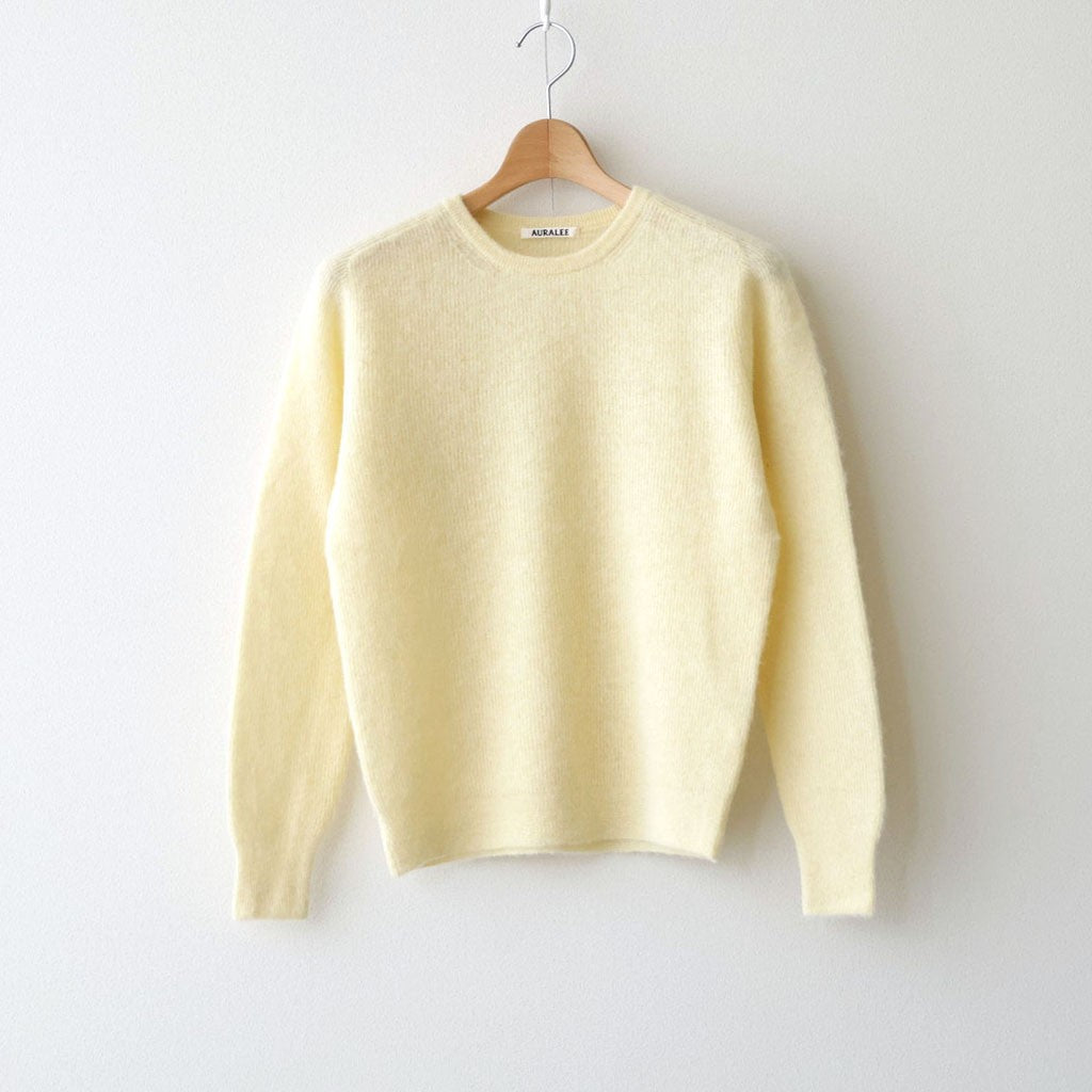 BABY SURI ALPACA SHEER KNIT P/O #ECRU [A26AP05AK] - ciacura 三重県